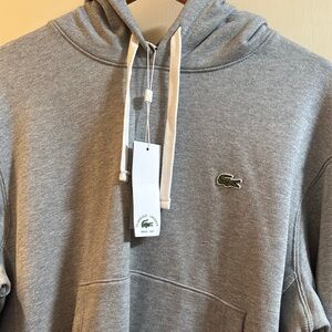 Lacoste Gray Sweatshirt Classic Hoodie